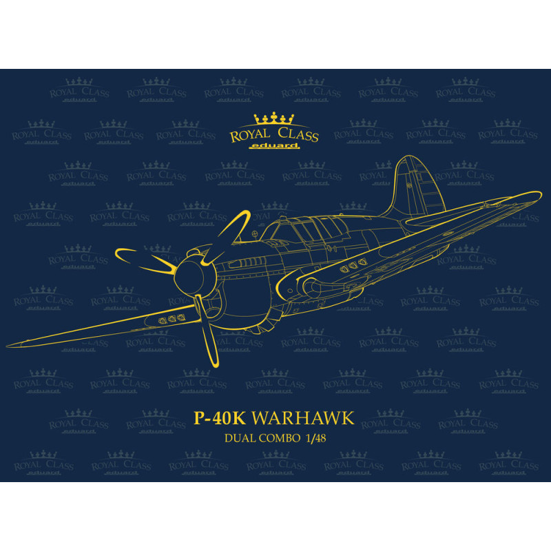 Curtiss P-40K Warhawk Dual Combo - 1/48 - EDUARD R0024