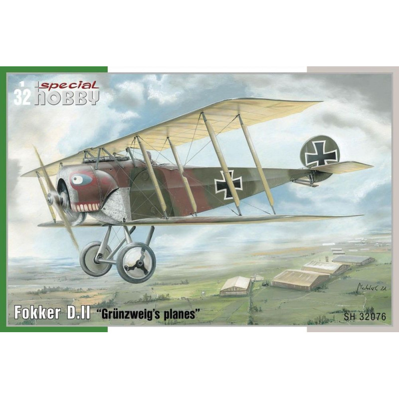 Fokker D.II "Grünzweig's Planes" - 1/32 - SPECIAL HOBBY 100-SH32076