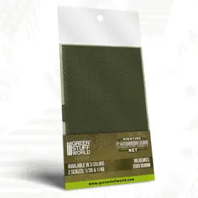 Filet de camouflage vert 200 x 160 mm - 1/35 - Green Stuff World 13463