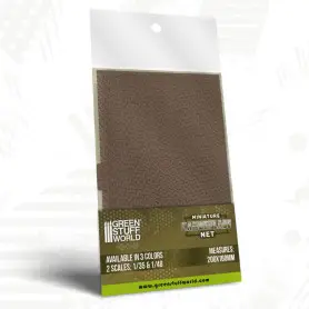 Filet de camouflage kaki/sable 200 x 160 mm - 1/35 - Green Stuff World 13464