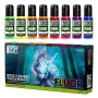 Set de 8x peintures fluorescentes - Green Stuff World 9353