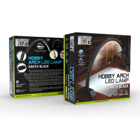 Arche lumineuse noire à LED pour modélisme - Green Stuff World 11060