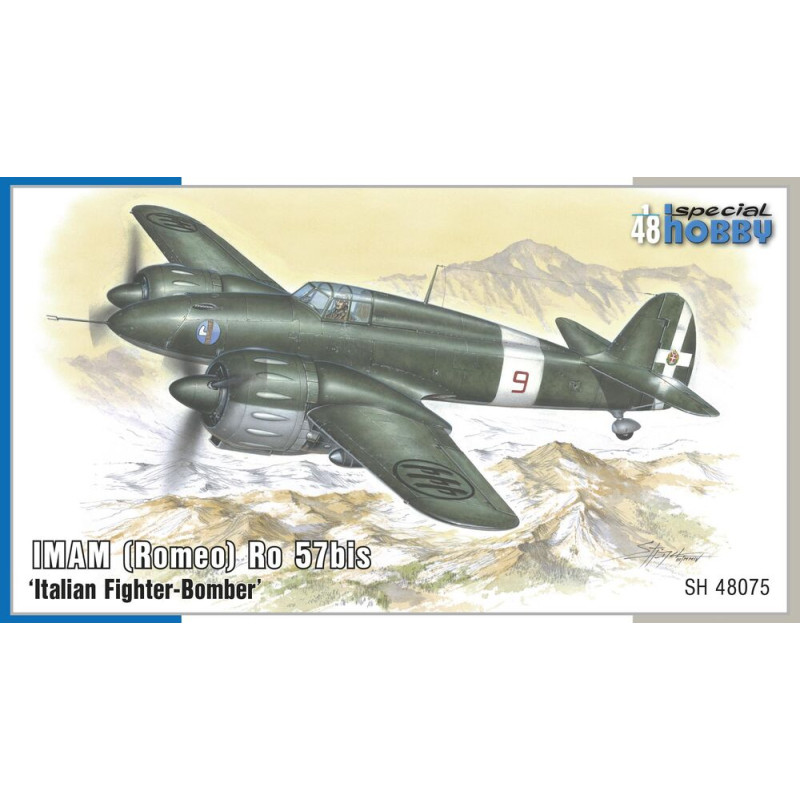 Romeo Ro.57bis «&nbsp;Chasseur-bombardier italien&nbsp;» - 1/48 - SPECIAL HOBBY 100-SH48075