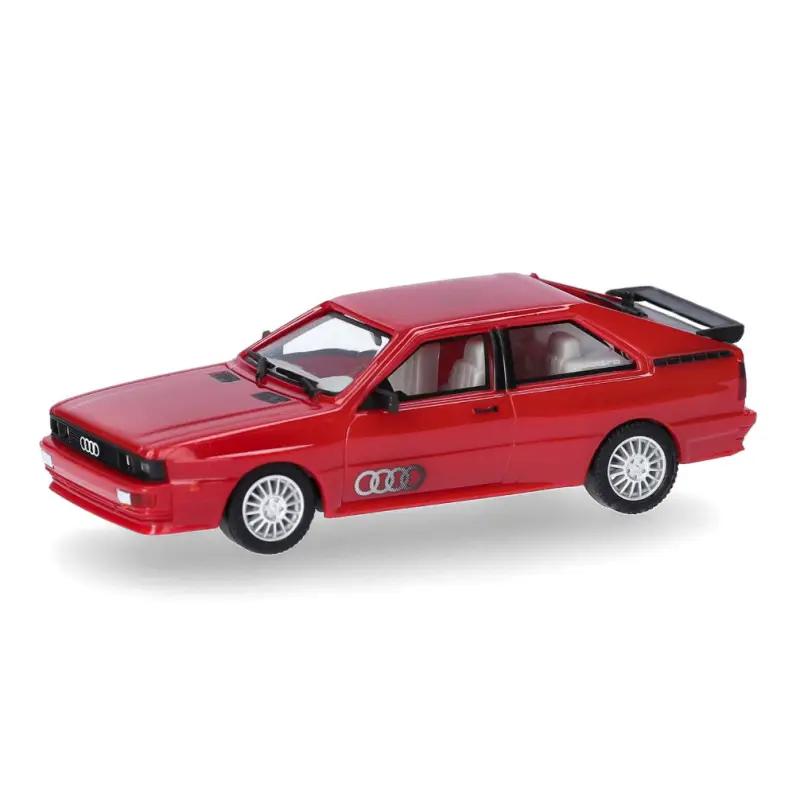 Audi Ur-Quattro, rouge tornade - HO 1/87 - HERPA 023337