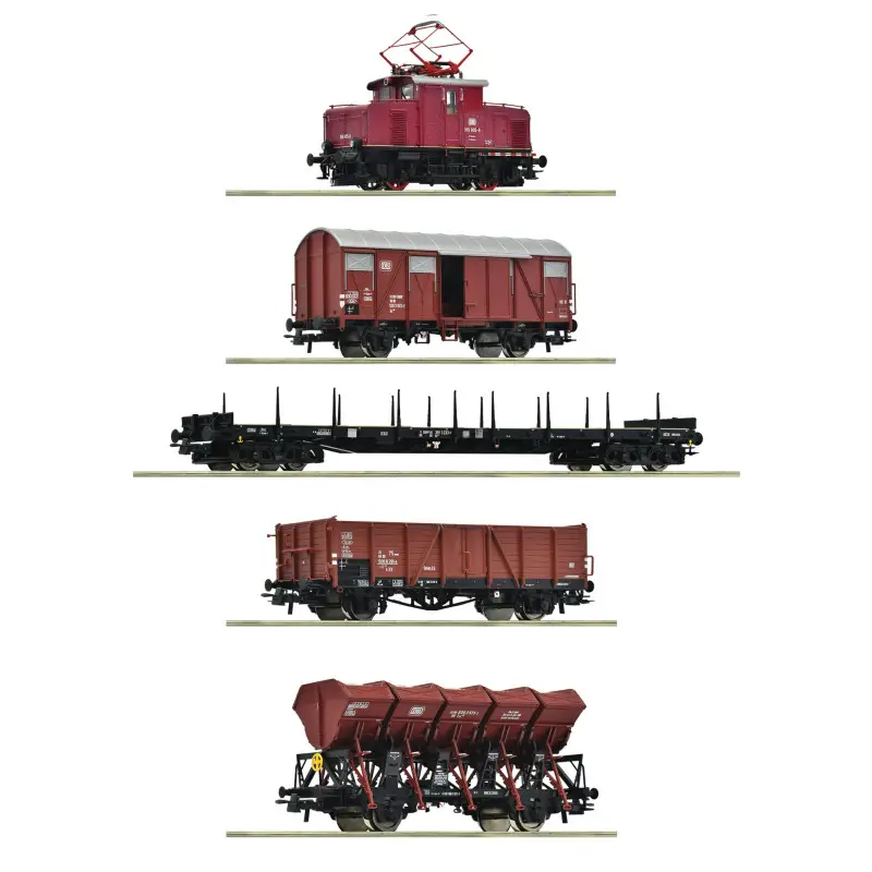 Coffret 5 pièces : « Oberammergau », DB ép. IV analogique - HO 1/87 - ROCO 5500003
