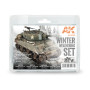 Set Weathering hiver - AK INTERACTIVE AK4270