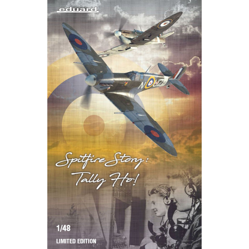 Spitfire Story : Tally ho, Édition limitée - 1/48 - EDUARD 11146