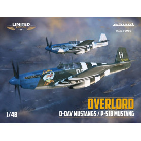 P-51B/C Mustang Overlord Dual Combo Edition Limitée - 1/48 - EDUARD 11181