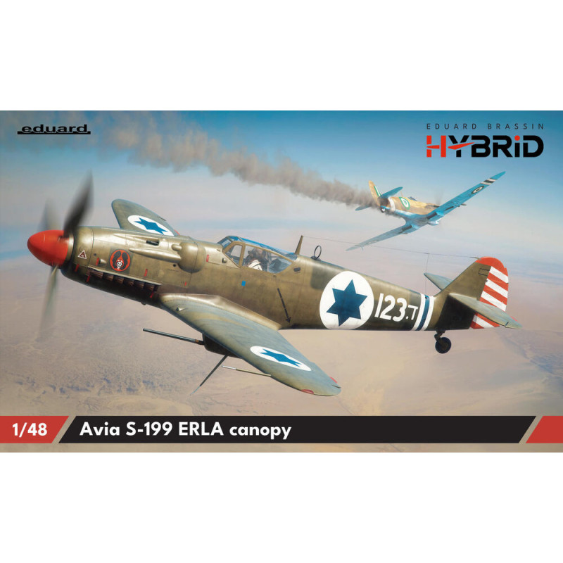 Avia S-199 ERLA canopy - 1/48 - EDUARD 948011