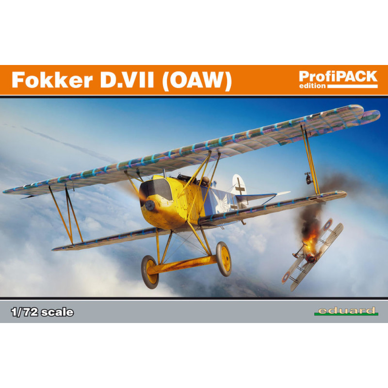 Fokker D.VII (OAW), Profipack - 1/72 - EDUARD 70131