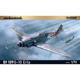 Messerschmitt Bf 109G-10 ERLA Profipack - 1/72 - EDUARD 70162