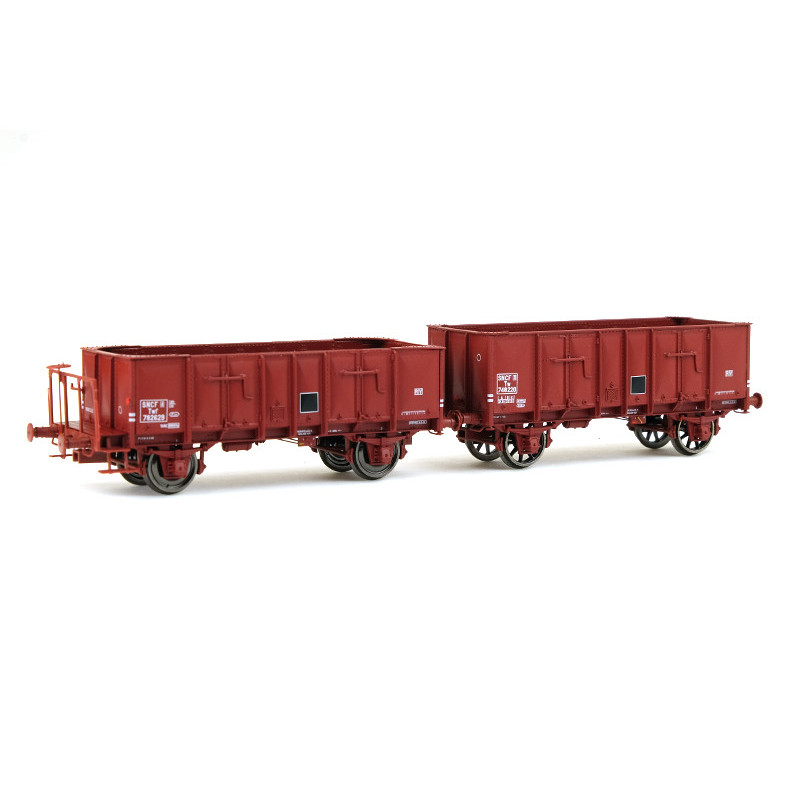 2 tombereaux OCEM 29 ép. III SNCF - HO - REE WB-479