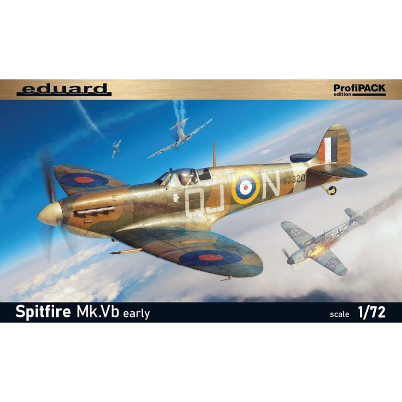 Supermarine Spitfire Mk.Vb « early » - 1/72 - EDUARD 70205