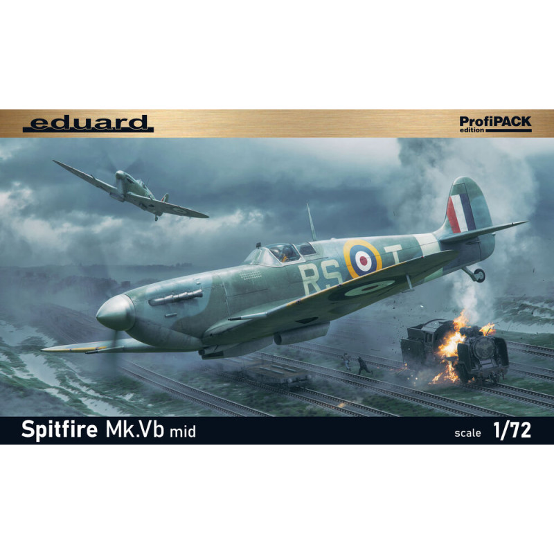 Spitfire Mk.Vb mid - 1/72 - EDUARD 70206