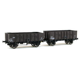 2 tombereaux OCEM 29 ép. III SNCF - HO - REE WB-481