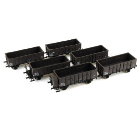Coffret de 6 tombereaux OCEM 29 ép. III SNCF - HO - REE WB-480