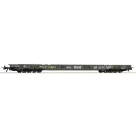 Wagons surbaissé : « Autoroute Rollende », HUPAC ép. V-VI - HO 1/87 - ROCO 6600093