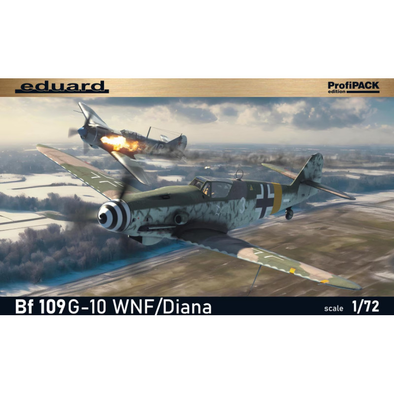 Messerschmitt Bf 109G-10 WNF/Diana Profipack - 1/72 - EDUARD 70164