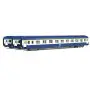 3 voitures UIC couchettes logo encadré SNCF ép IV-V - HO - REE VB-216