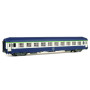3 voitures UIC couchettes logo encadré SNCF ép IV-V - HO - REE VB-216