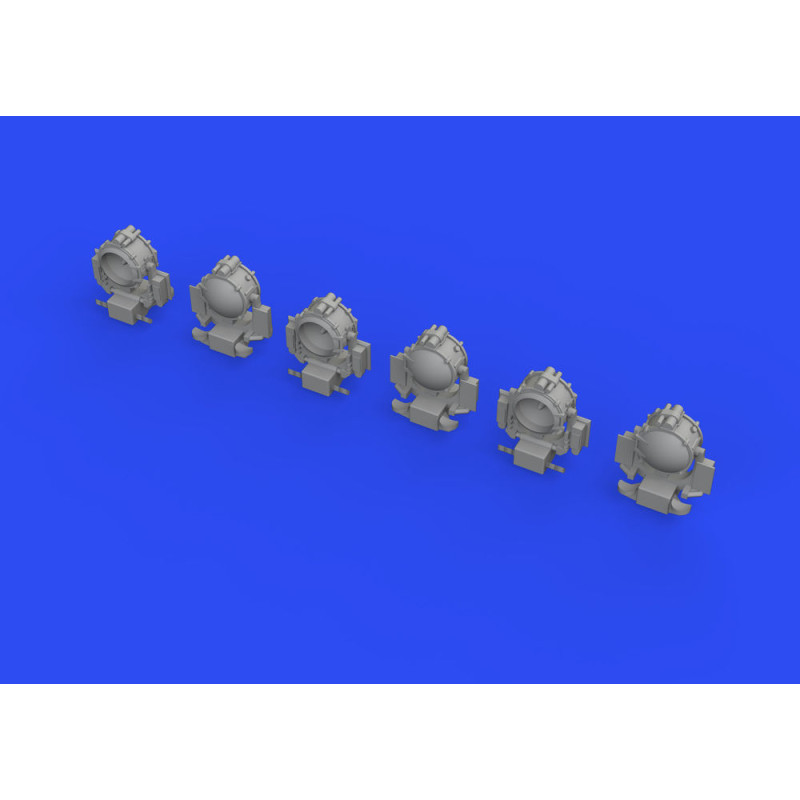 Projecteurs de recherche USN 36 pouces - 1/350 - EDUARD 653001