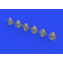 Projecteurs de recherche USN 36 pouces - 1/350 - EDUARD 653001