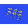 Projecteurs de recherche USN 36 pouces - 1/350 - EDUARD 653001