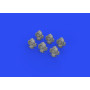 Projecteurs de recherche USN 36 pouces - 1/350 - EDUARD 653001