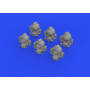 Projecteurs de recherche USN 36 pouces - 1/350 - EDUARD 653001