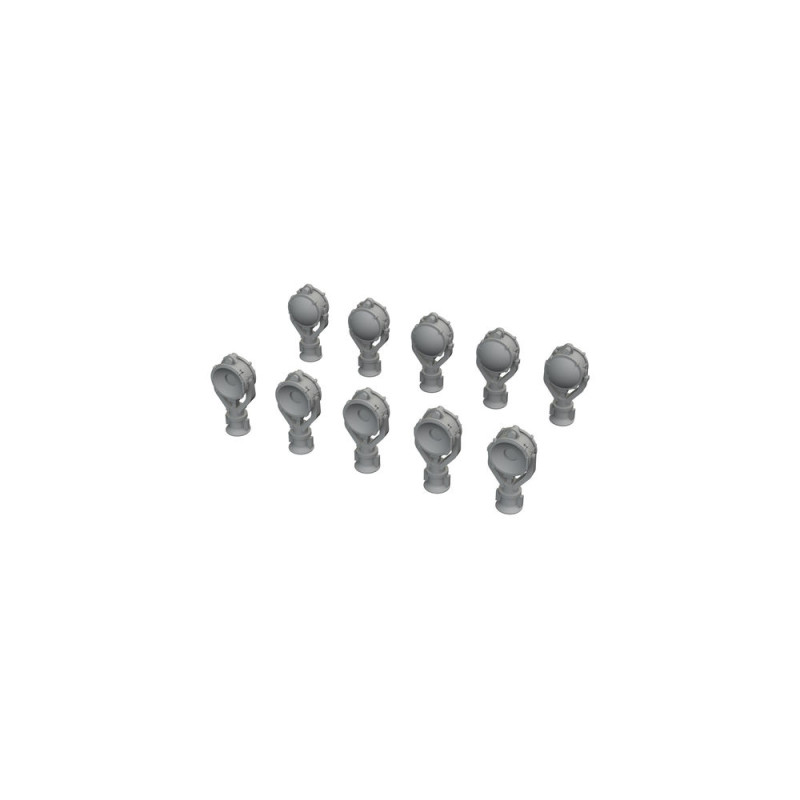 Projecteurs de recherche USN 24 pouces - 1/350 - EDUARD 653004