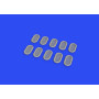 Canots Carley pour 25 personnes Type 2 - 1/350 - EDUARD 653012