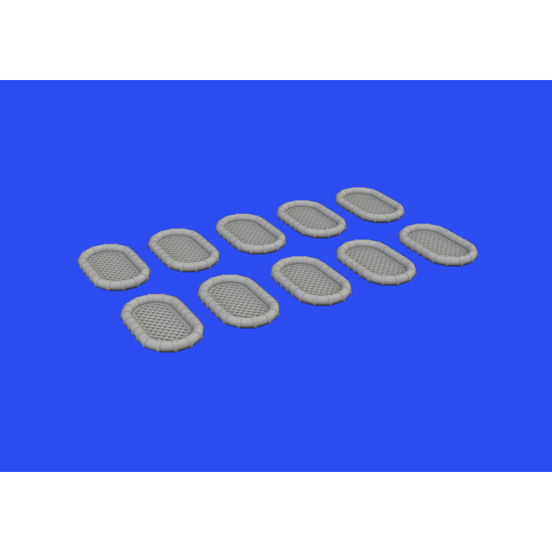 Canots Carley pour 40 personnes Type 1 - 1/350 - EDUARD 653013