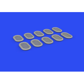 Canots Carley pour 40 personnes Type 2 - 1/350 - EDUARD 653014
