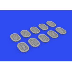 Canots Carley pour 60 personnes Type 1 - Échelle 1/350 - EDUARD 653015