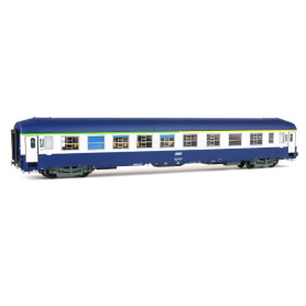 Voiture UIC couchettes logo encadré SNCF ép IV-V - HO - REE VB-218