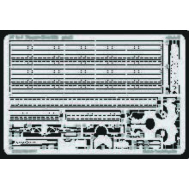 Set détaillage du cuirassé Yamato Tamiya Kit 31113 - 1/700 - EDUARD 17016