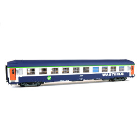 Voiture UIC couchettes WASTEELS SNCF ép IV-V - HO - REE VB-220