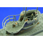 Set détaillage sous-marin U-Boat VIID Revell 05009 - 1/144 - EDUARD 17022