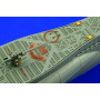 Set détaillage sous-marin U-Boat VIID Revell 05009 - 1/144 - EDUARD 17022