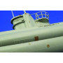Set détaillage sous-marin U-Boat VIID Revell 05009 - 1/144 - EDUARD 17022