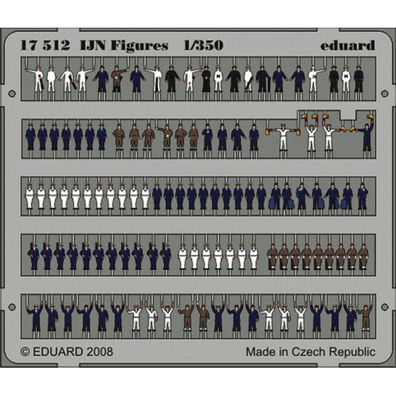 Figurines pour bateau IJN - 1/350 - EDUARD 17512