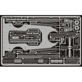 Set photodécoupe du cuirassé Tirpitz - 1/350 - EDUARD 53004