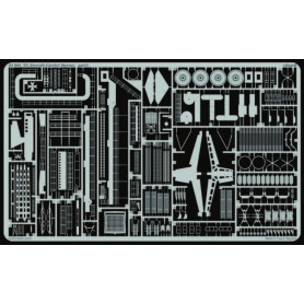 Set de photodécoupe pour porte-avions USS Hornet CV 8 - 1/350 - EDUARD 53005