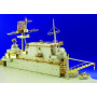 Set de photodécoupe pour porte-avions USS Hornet CV 8 - 1/350 - EDUARD 53005