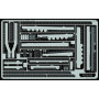 Set de photodécoupe pour rambardes Porte-avions USS Hornet CV 8 - 1/350 - EDUARD 53007