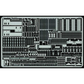 Set détaillage aquette Liberty Ship Trumpeter - 1/350 - EDUARD 53017