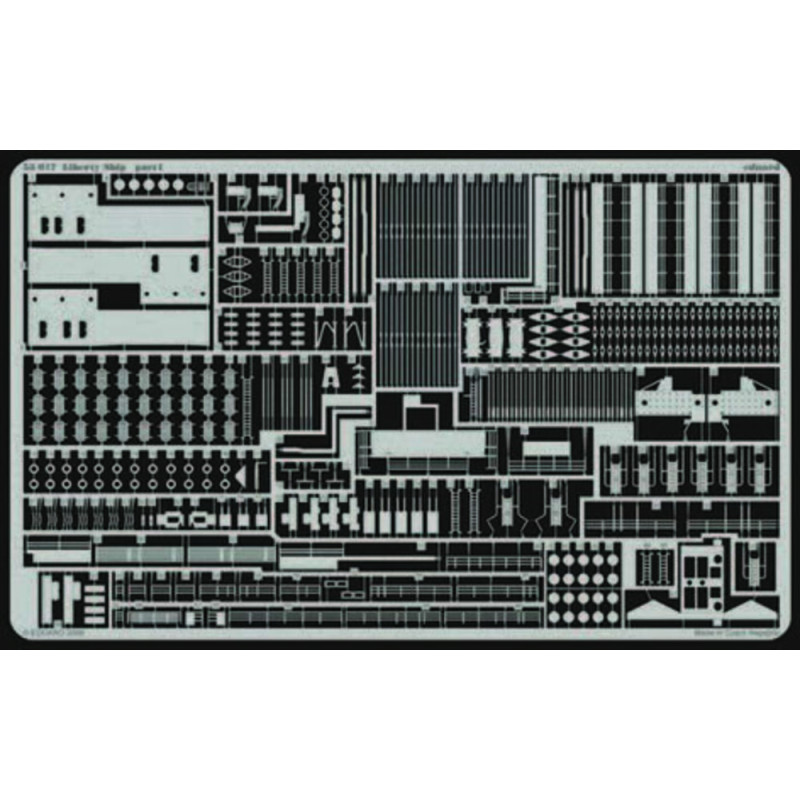 Set détaillage aquette Liberty Ship Trumpeter - 1/350 - EDUARD 53017