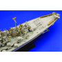 Set détaillage USS BB-55 North CarolinaTrumpeter - 1/350 - EDUARD 53018