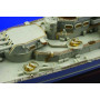 Set détaillage USS BB-55 North CarolinaTrumpeter - 1/350 - EDUARD 53018