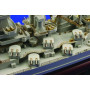 Set détaillage USS BB-55 North CarolinaTrumpeter - 1/350 - EDUARD 53018